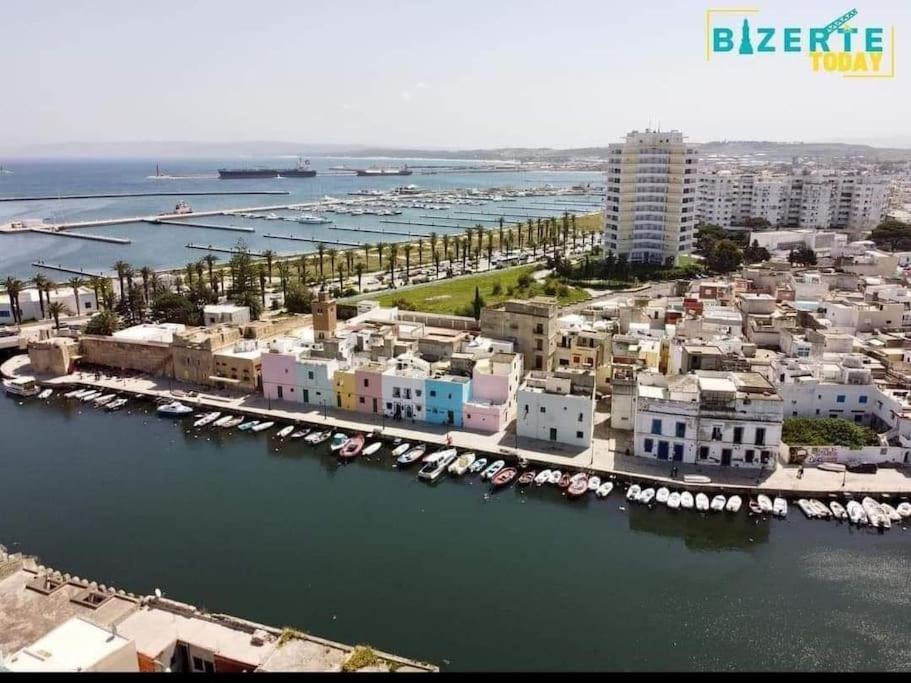 Ferienwohnung Haut Standing Vue Exceptionnelle Bizerte Tunisie Exterior foto